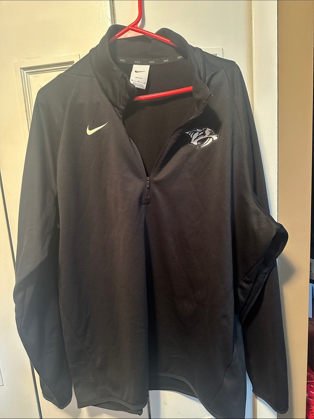 NHL Nashville Predators Nike quarter zip